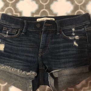 Abercrombie denim shorts